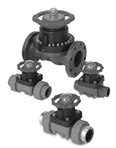 Válvula De Diafragma PVC/ CPVC / PPL